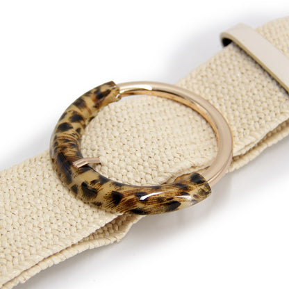 Cinturón elástico Pippa con hebilla Animal Print