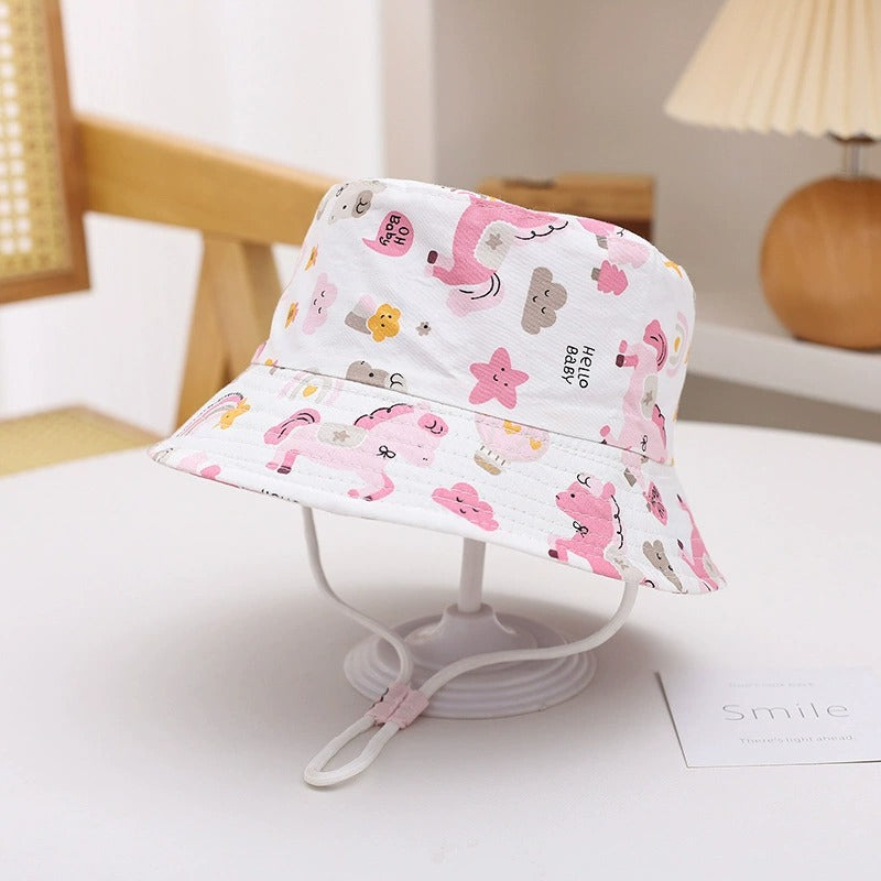 Bucket hat Ponny Cloud 54cm: Gorro para niñas de 4 a 6 años