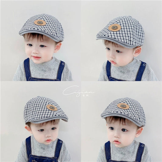 Boina Oliver Cuadros Niños 6-12m (48 cm)