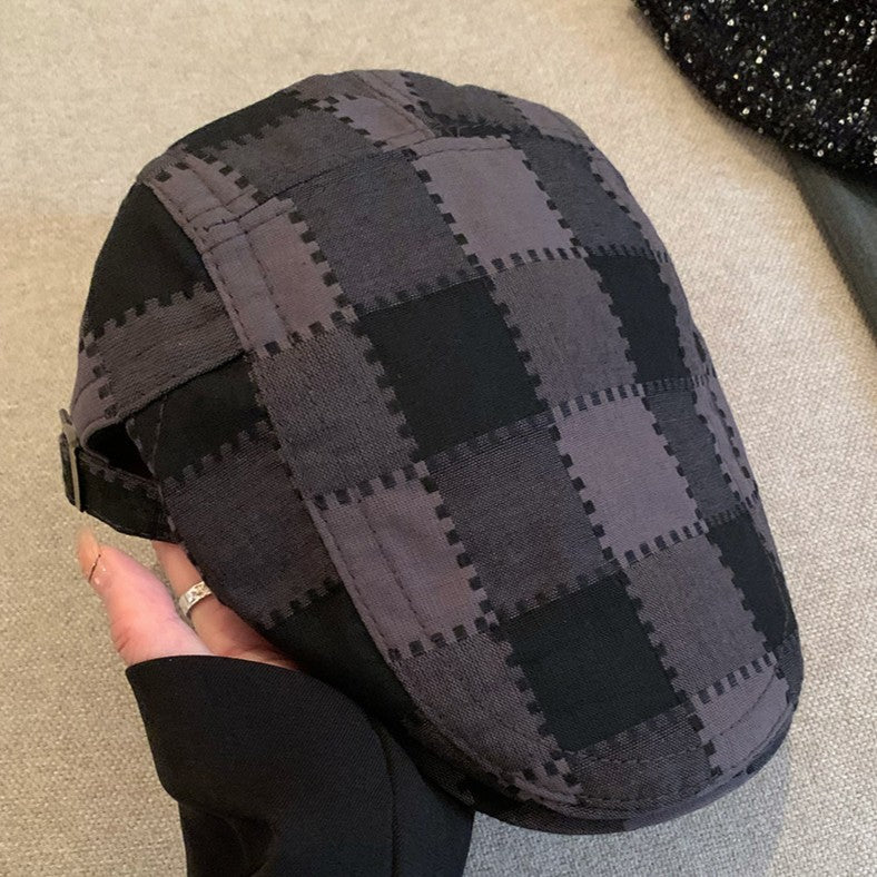 Boina Ralph a cuadros con correas regulables S/M