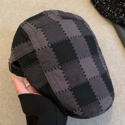 Boina Ralph a cuadros con correas regulables S/M