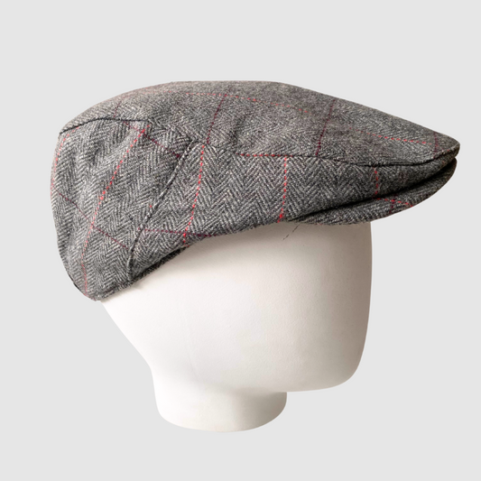 Boina Rayan Regulable con broche atrás Talla S/M | Gris Claro