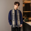 Bufanda Brighton Estilo Clásico para hombre | Gris & Beige