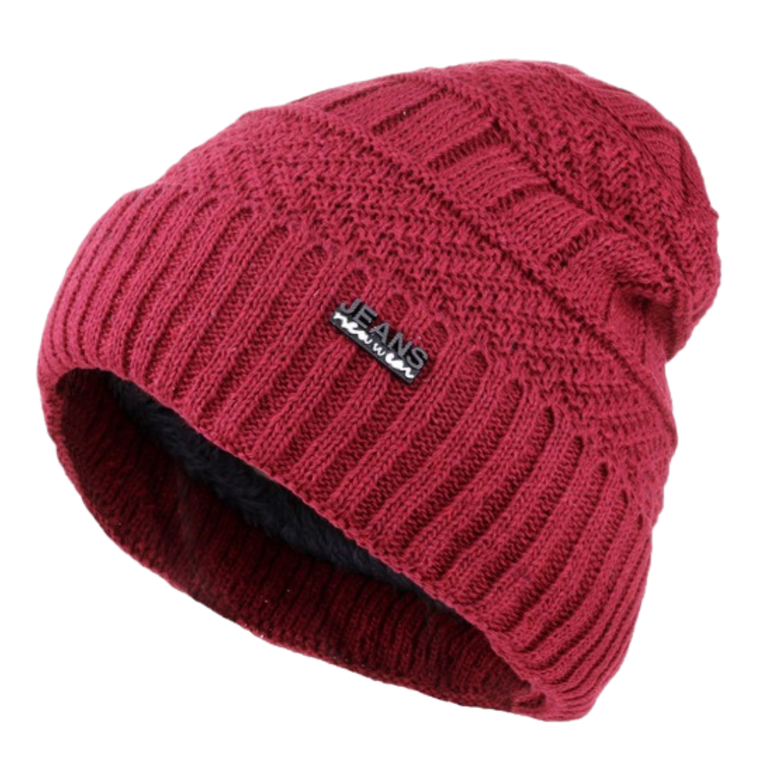 Beanie Gorro Chullo Jeans con forro interior