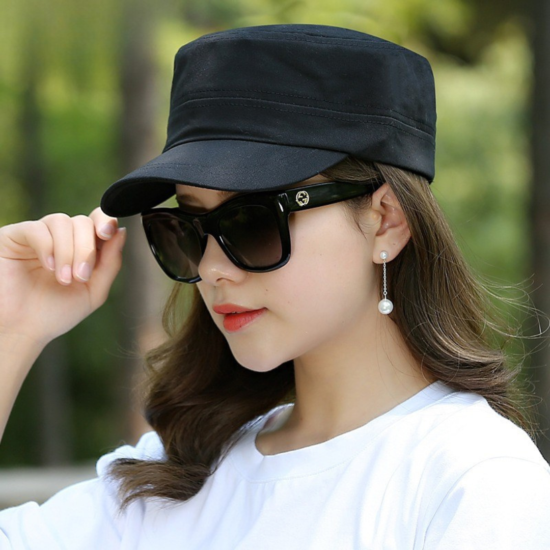 Gorra Militar Carbonera Clásico | Negro