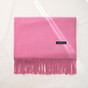 Bufanda Chalina Aymar Unisex color entero con flecos