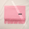 Bufanda Chalina Aymar Unisex color entero con flecos