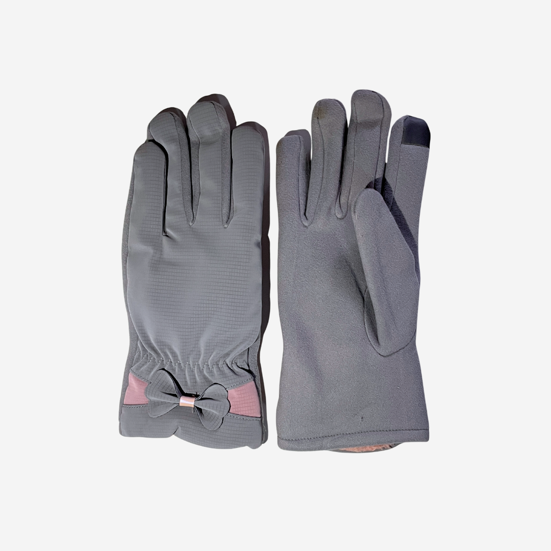 Guantes Stevie con lazo para mujer