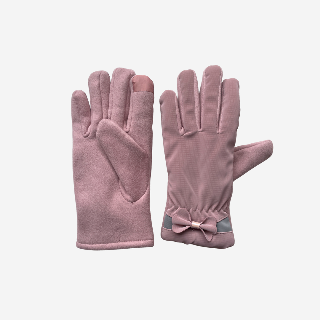 Guantes Stevie con lazo para mujer