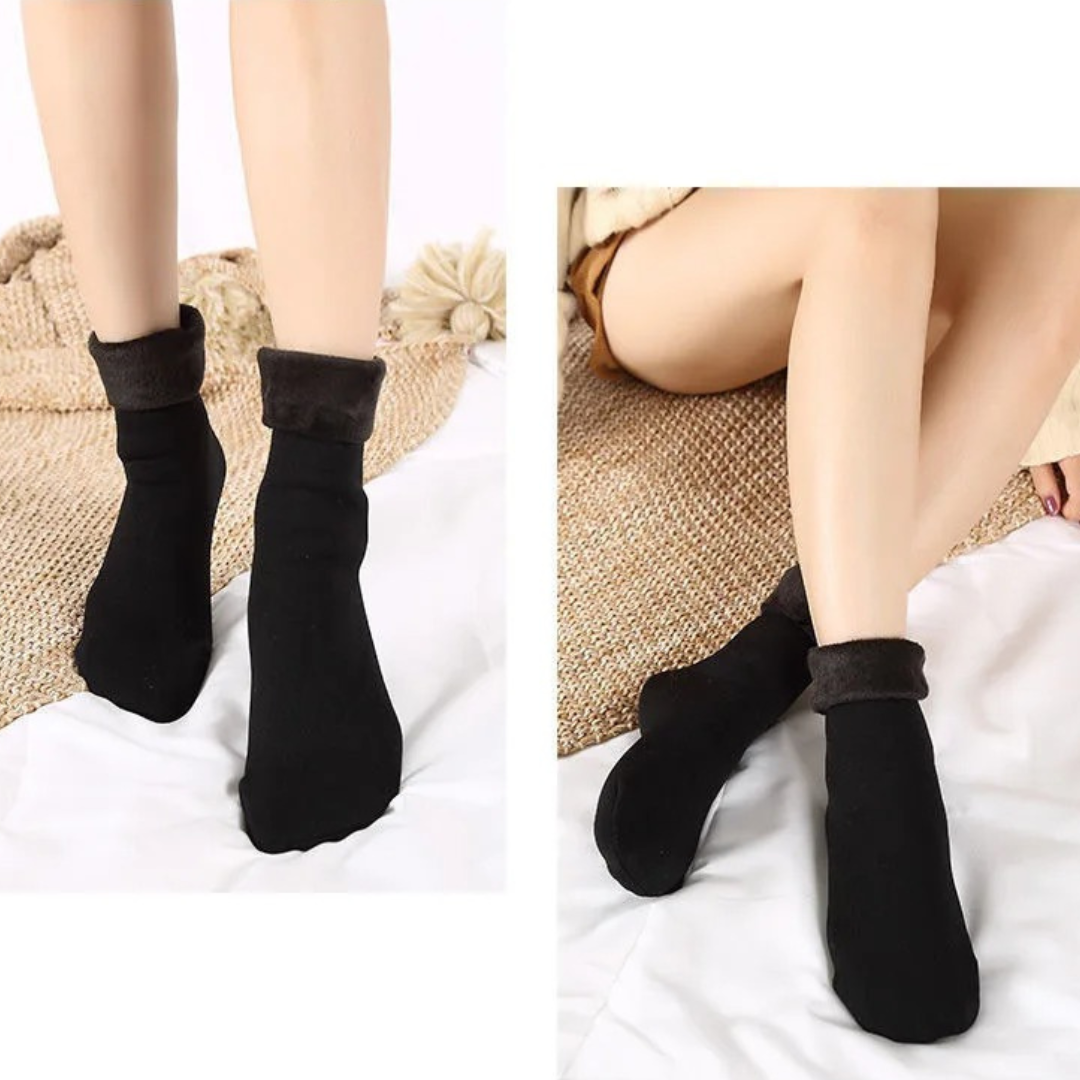 Pack de 3 medias térmicas para invierno con interior polar