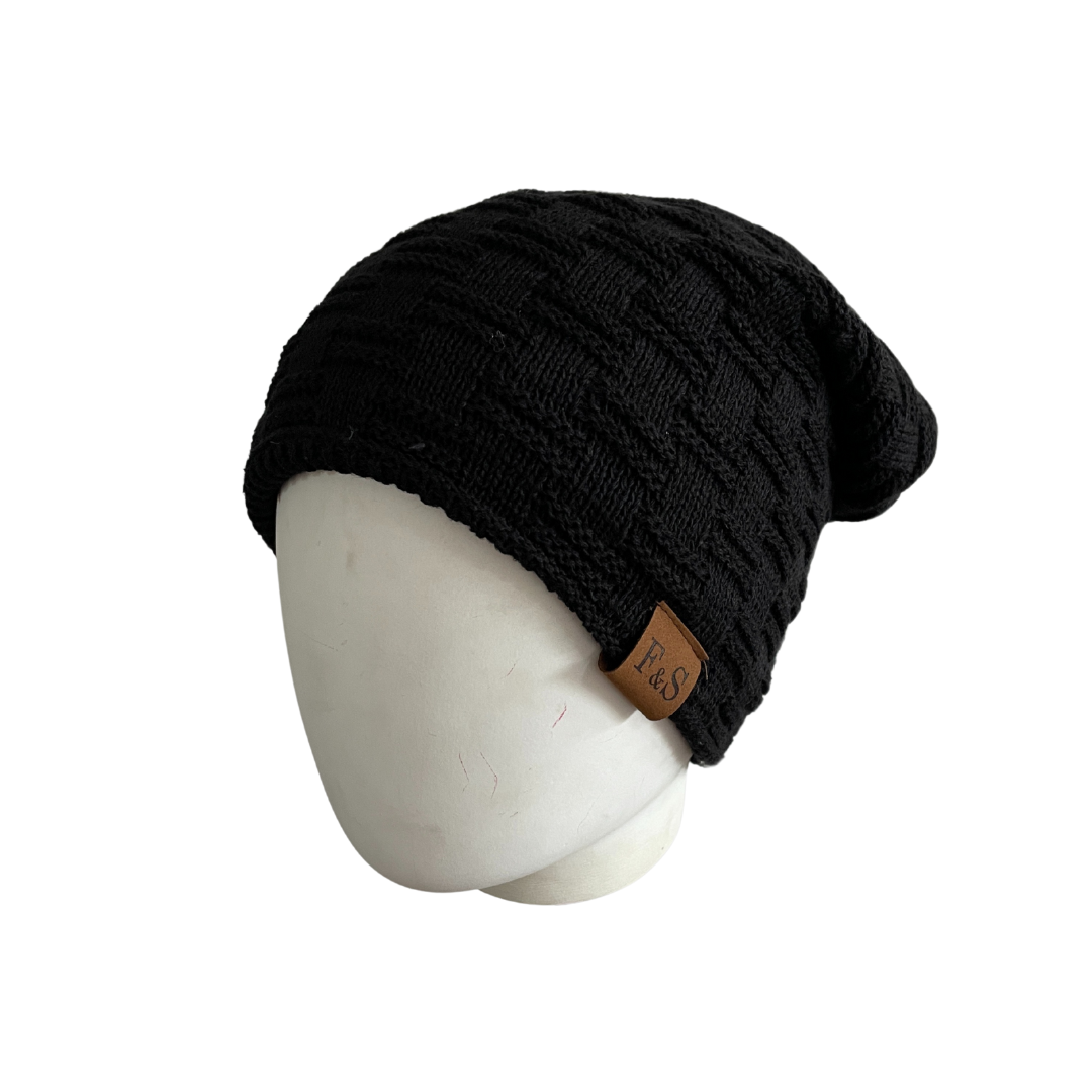 Beanie Ryan con polar interior | Negro