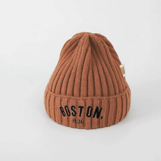 Beanie Boston para bebé (9-24 meses) 48cm a 52 cm | Camel