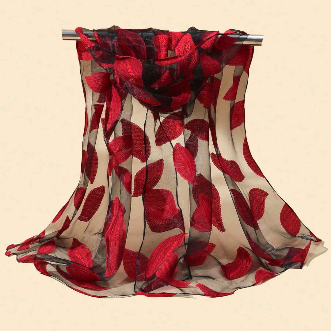 Pashmina Rosaura de 175x70cm | Rojo