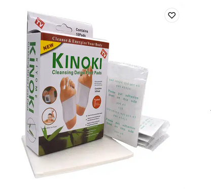 Pack de 10 unidades de Parches para Desintoxicación y Bienestar Total