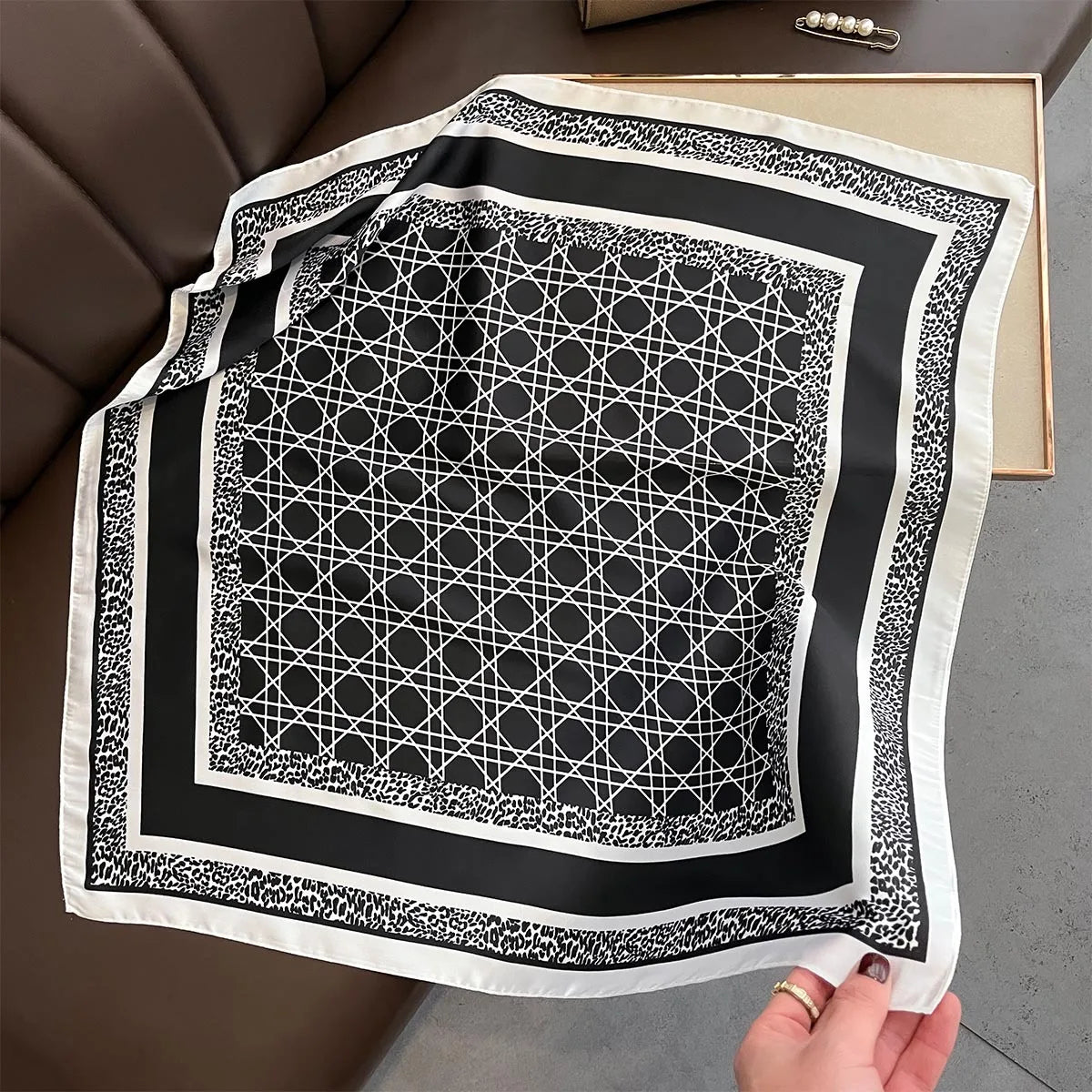 Pañoleta Bandana Pañuelo Rami de 70x70 cm
