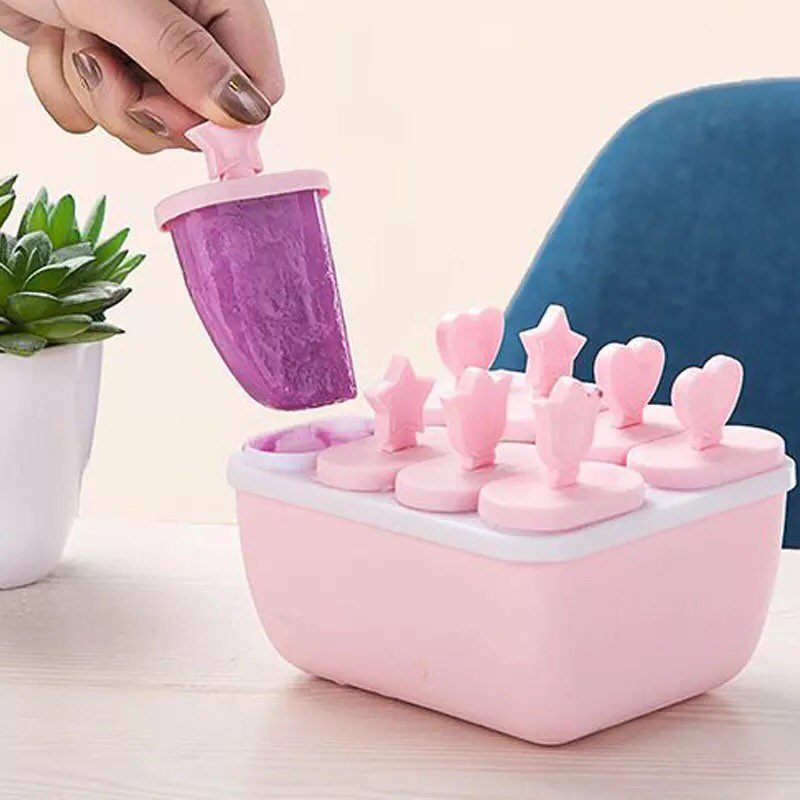 Molde Para 8 Helados Paleta