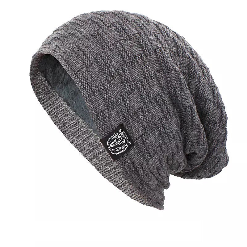 Beanie Ryan con polar interior | Gris