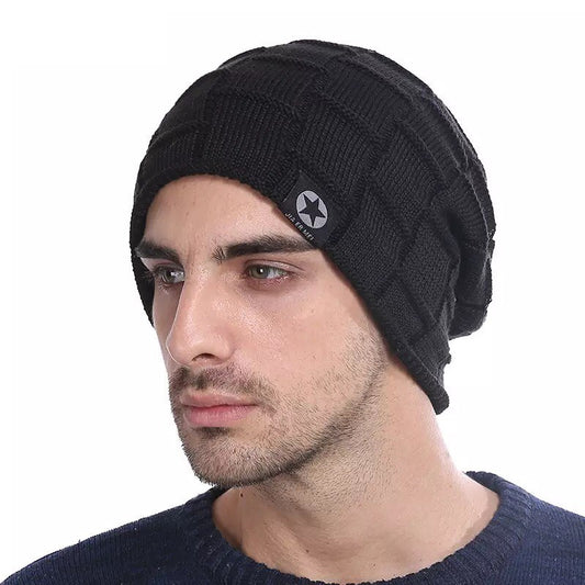 Beanie Nick Forrado en Peluche | Negro