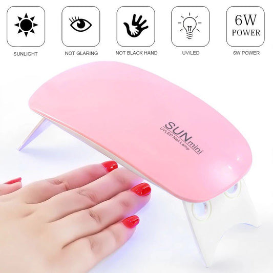 Secador de Esmalte Uñas Manicure con Luz UV