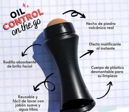 Roller Stone™ Rodillo Facial Absorbente