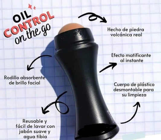 Roller Stone™ Rodillo Facial Absorbente