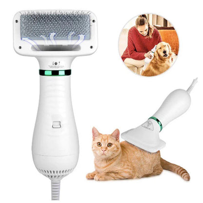 Groomer™ Cepillo Secador 2 en 1 Mascota Peine Perro Gato