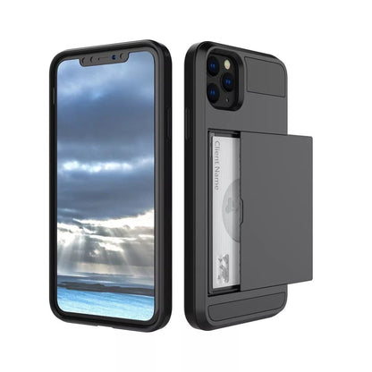 PractiCase™ Case 2 en 1 para iPhone con Tarjetero y Antishock