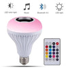 Cargar imagen en el visor de la galería, Foco LED Con Parlante Bluetooth 16 Colores