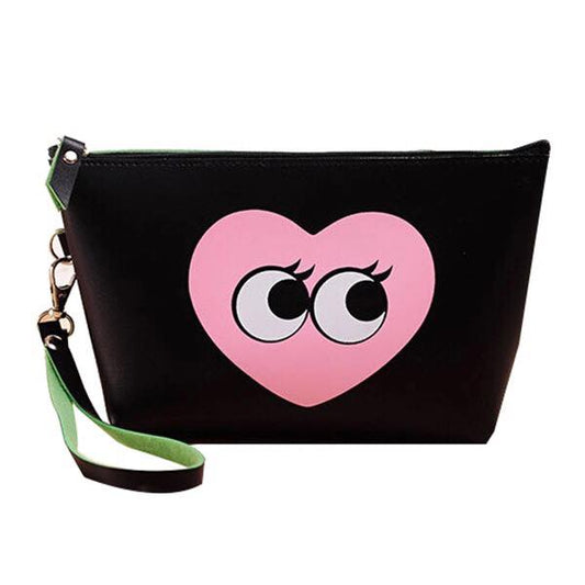 Neceser Cosmetiquero cartuchera Heart Kast.pe - Negro