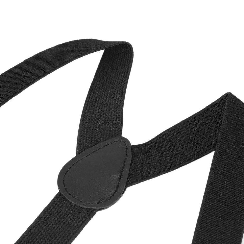 Tirantes Ajustables Unisex Suspendedores - Negro
