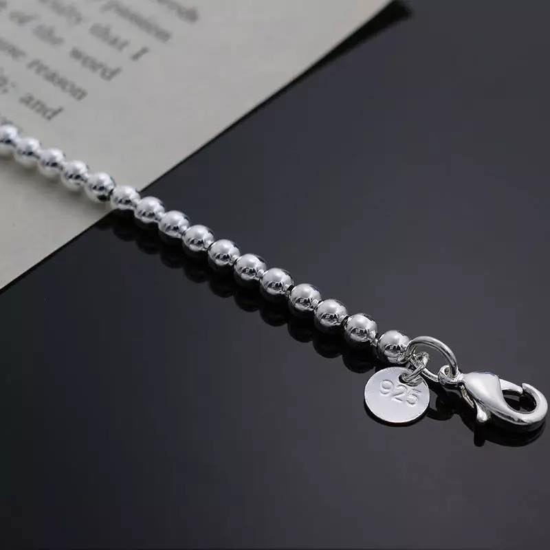Pulsera Mujer Plata 925 Kast.pe Bolitas