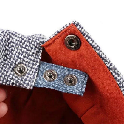 Boina Parker con broches posteriores | Gris