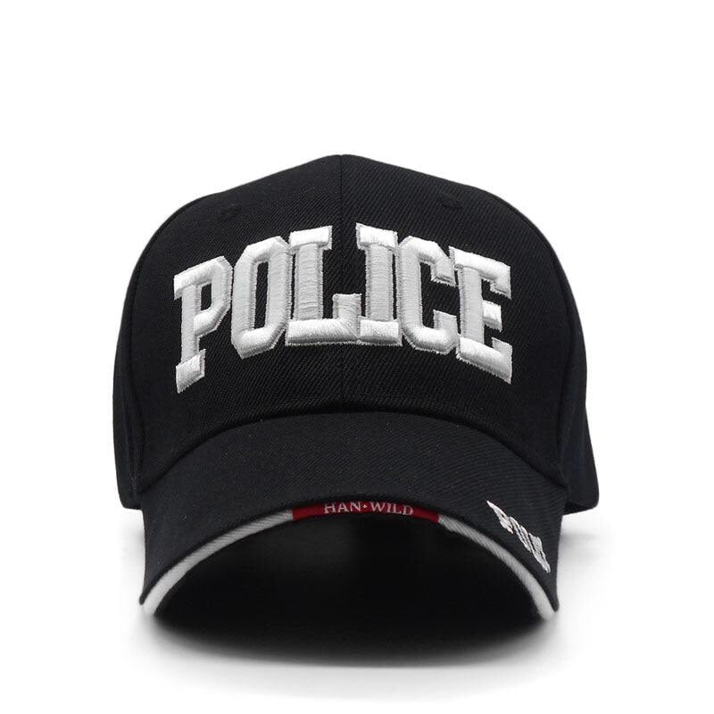 Gorro Police Policia Gorra Tactica Cap - Negro