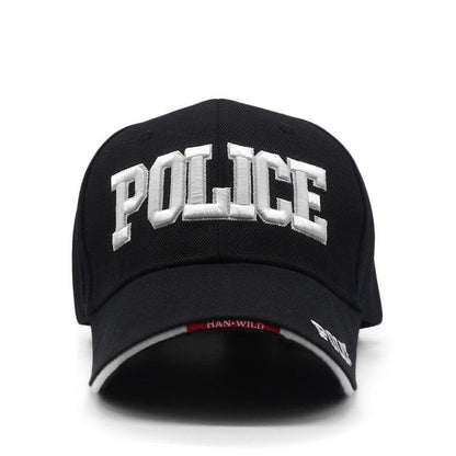 Gorro Police Policia Gorra Tactica Cap - Negro