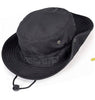 Cargar imagen en el visor de la galería, Sombrero Safari Pescador 3 en 1 Plegable - NEGRO