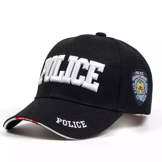Gorro Police Policia Gorra Tactica Cap - Negro