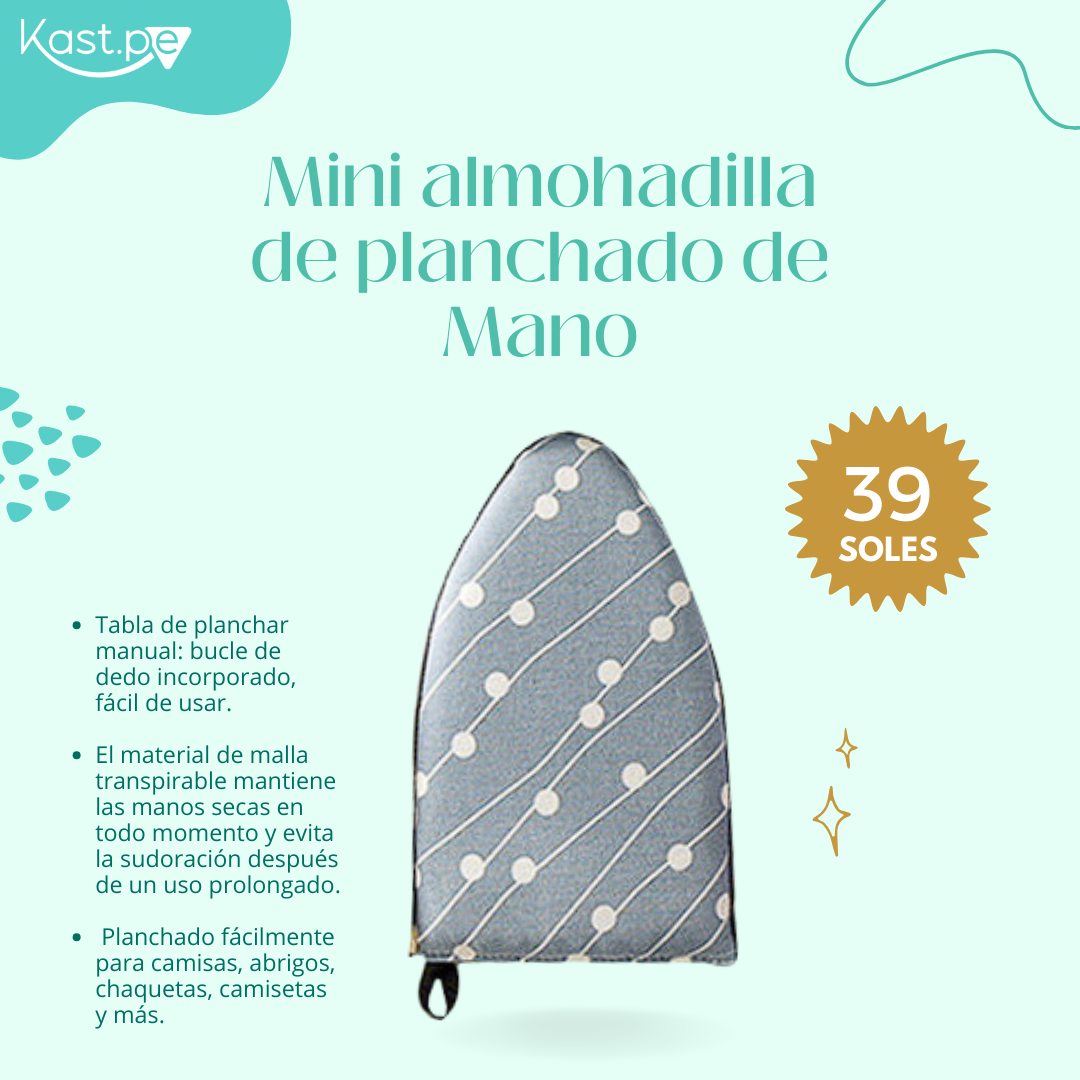 Mini almohadilla de planchado de Mano