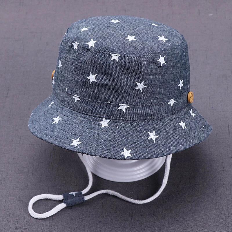 Mercurio Azul / 48-50cm / Gorra Bebe Niño Bucket Hat