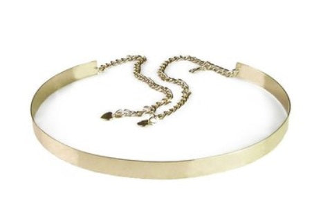 Cinturón Metálico Circular Kast Store Para Mujer - Dorado