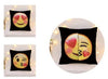 Cargar imagen en el visor de la galería, Almohada Cojin Lentejuela Doble Emoji Corazon - Multicolor