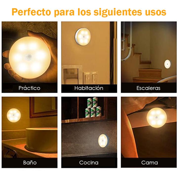 Motion Light™ Luz LED con Sensor De Movimiento Inalámbrico (Pack x2 unidades)