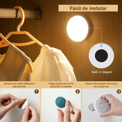 Motion Light™ Luz LED con Sensor De Movimiento Inalámbrico (Pack x2 unidades)