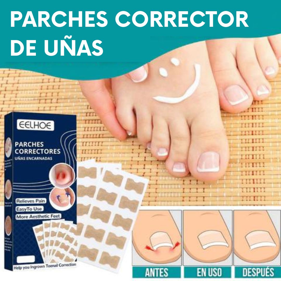 EasyPatch™ Parches Correctores de Uñas Uñeros  (Pack x50 und)