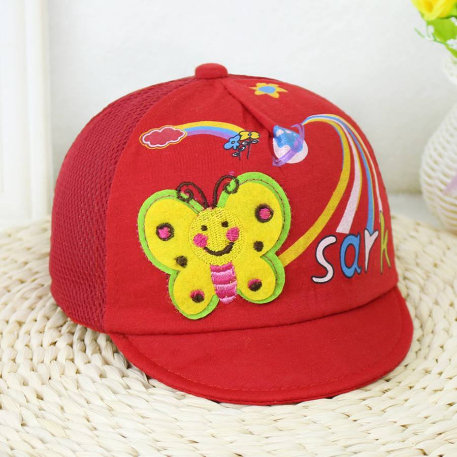 Gorra Mariposa Multicolor para bebe - 46cm