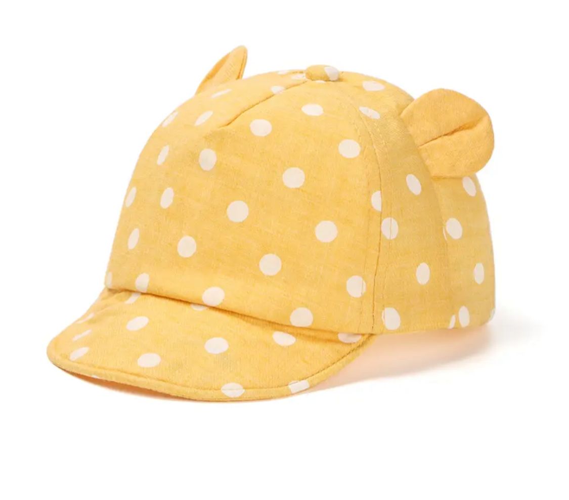 Gorra Estilo Beisbol Snapback Niños Puntillos 48 cm (6–12 meses)