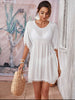 Salida De Playa modelo Attica - Talla M - Blanco