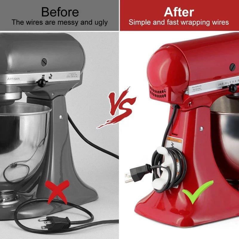 CordHolder™ - Pack de 3 Agarradores Organizadores de Enchufe para Electrodomésticos