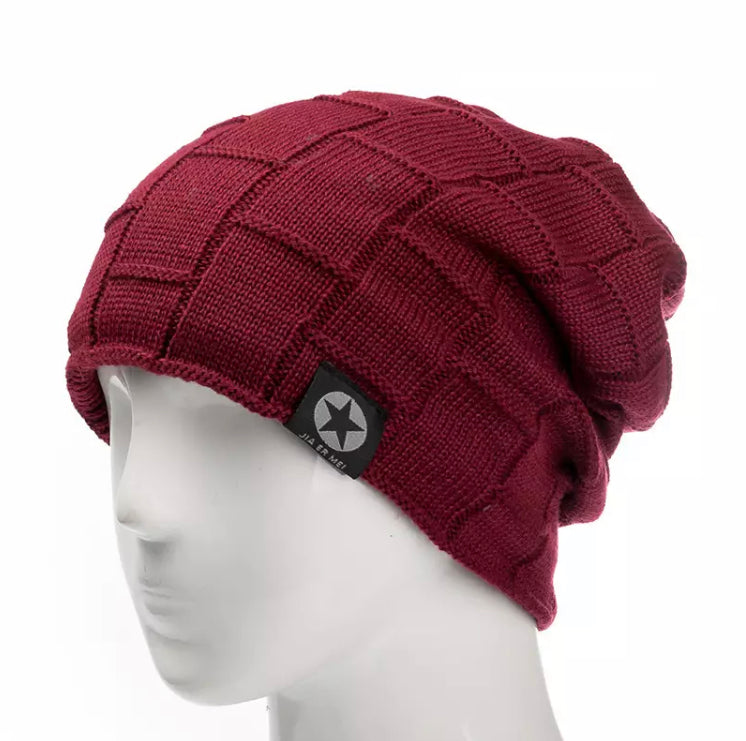 Beanie Nick Forrado en Peluche | Burgundy