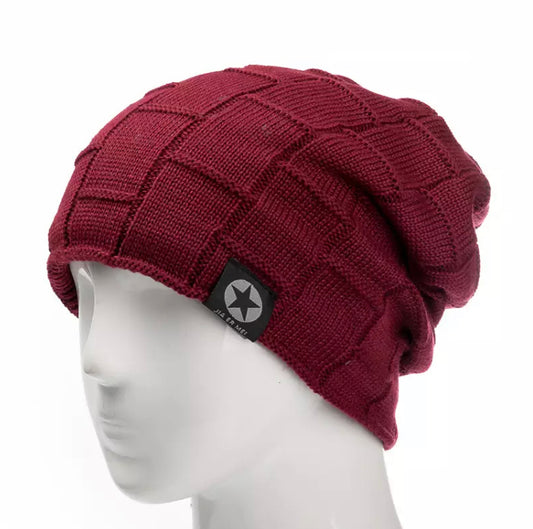Beanie Nick Forrado en Peluche | Burgundy