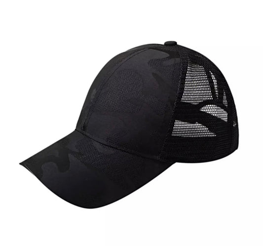 Gorra Hombre Militar RQL - Negro